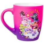 Silver Buffalo Care Bears Universal Monsters Group Cloud Scene Soft Touch Ombre 25oz Jumbo Curved Ceramic Mug