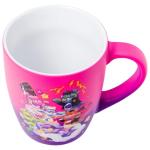 Silver Buffalo Care Bears Universal Monsters Group Cloud Scene Soft Touch Ombre 25oz Jumbo Curved Ceramic Mug