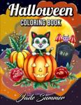 Halloween Coloring Book: For Adults with Beautiful Flowers, Adorable Animals, Spooky Characters, and Relaxing Fall Designs