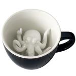 Creature Cups Cthulhu - Ceramic Mug - Hidden 3D Creature, Spooky Horror-Themed Drinkware, 11 oz