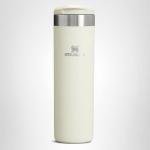 Stanley AeroLight Transit Bottle 20 oz Locking Drink Through Lid Leak Resistant Water Bottle or Coffee Travel Mug Lightweight Insulated Stainless Steel BPA-Free Cream