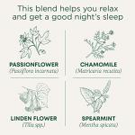 Traditional Medicinals Organic, Nighty Night Tea, Chamomile & Passionflower - Herbal Sleep Aid Teas - Kosher, Non-GMO, Caffeine-Free, Compostable - 16 Tea Bags