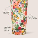 Corkcicle x Rifle Paper Co. Classic Insulated Coffee Mug - Keeps Drinks Cold 9 Hours - Triple-Insulated - Gift for Mom - Great for Mother's Day or Christmas - 16 oz - Garden Party Cream