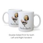 Funny Classical Music Coffee Mug - Bach Bach - Musician Gifts for Classical Music Lovers and Music Teachers