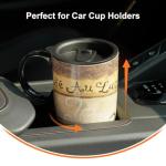 Topadorn 17 oz Ceramic Travel Mug with Handle