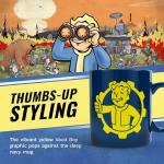 Fallout 76 Vault Boy Thumbs Up Ceramic Mug | Coffee Cup For Tea, Cocoa, Beverages | Holds 16 Ounces