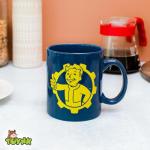 Fallout 76 Vault Boy Thumbs Up Ceramic Mug | Coffee Cup For Tea, Cocoa, Beverages | Holds 16 Ounces