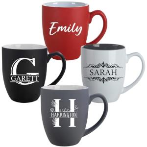 Custom Engraved Coffee Mug - 15oz Personalization