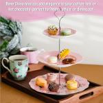 Floral Porcelain Coffee and Tea Mug Set