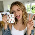 Custom Funny Coffee Mugs - Personalized Face Photo All-Over Print, Customized Tea Cup Cute Birthday Gifts Ideas for Women, Friends, Coworkers, Mom, Wife, Grandma, Daughter, Son, Sister, Aunt