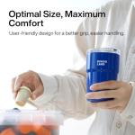 SaturnBird 12 oz Coffee Mug with Lid, for Cold & Hot Drinks, Vacuum Insulated Stainless Steel Coffee Tumbler for Cold & Hot Drinks, Reusable Double-Wall, BPA-Free, Seafoam Green (NO.2)