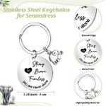 Inbagi 3 Pcs Elephant Gifts for Women Cosmetic Bag Coffee Mug with Keychain for Elephant Lovers Birthday Christmas