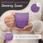 DesirableSip Be Kind Coffee Mug - Premium 18 Oz Ceramic Tea Cup - Large Coffee Cup for Office, Home & Travel - Inspirational Gift for Tea & Coffee Lovers