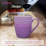 DesirableSip Be Kind Coffee Mug - Premium 18 Oz Ceramic Tea Cup - Large Coffee Cup for Office, Home & Travel - Inspirational Gift for Tea & Coffee Lovers