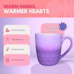 DesirableSip Be Kind Coffee Mug - Premium 18 Oz Ceramic Tea Cup - Large Coffee Cup for Office, Home & Travel - Inspirational Gift for Tea & Coffee Lovers