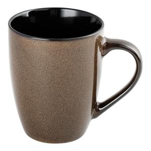 Ceramic Mugs 12oz,Large Ceramic Coffee Cups for Men, Women, Dad, Mom, Modern Coffee Mugs With Handle For Tea,Latte,Cappuccino,Cocoa. (Brown 1 Pack)