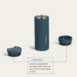 Dometic 16 oz Tumbler | Stainless Steel Insulated Drinkware with Magnetic Swig Lid | Ocean