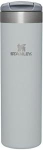 Stanley AeroLight Transit Bottle 20 oz | Locking Drink Through Lid | Leak Resistant Water Bottle or Coffee Travel Mug | Lightweight Insulated Stainless Steel | BPA-Free | Fog Glimmer
