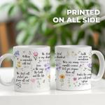 Affordali Mother Day Christian Gifts for Women, Christian Coffee Mugs for Women with Bible Verse, Religious Coffee Mugs, Biblical Inspirational Mug for Friends in Faith, Mom, Grandma, Sister