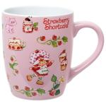Silver Buffalo Strawberry Shortcake Berry Vines Toss Print 25oz Jumbo Curved Ceramic Mug
