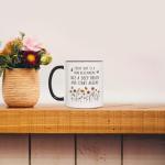 Petalsun New Beginnings Gifts for Women- Inspirational Motivational Mug with Flowers & Butterfly- Divorce, Breakup, New Job, Farewell Gifts for Women Friends Daughter Sister Coworker, 11oz