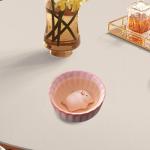 ＫＬＫＣＭＳ Ceramic Tea Cup Miniature Figurine with Tea Pet Adornment Collectible Piggy Statue Kung Fu Teacup for Restaurant Decoration, 120 ml