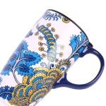 DUSVALLY 17oz Ceramic Travel Mug with Lid