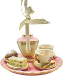 Christmas Tea Set Ornament for Tea Lovers