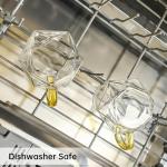 LOOFORE Double Wall Glass Coffee Mugs - Set of 2