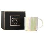 Personalized Iridescent Ceramic Coffee Mug