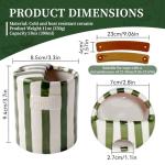 Hand-Painted Ceramic Coffee Mug with Sip Hole