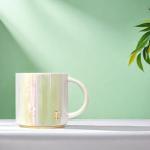 Personalized Iridescent Ceramic Coffee Mug