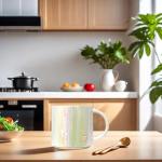 Personalized Iridescent Ceramic Coffee Mug