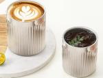 AOKZOE Vintage Stainless Steel Insulated Coffee Cup