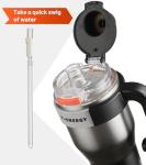 Stylish 27 oz Insulated Tumbler with Handle