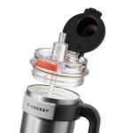 Stylish 27 oz Insulated Tumbler with Handle