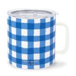Kate Spade Gingham Insulated Travel Mug, 16 oz