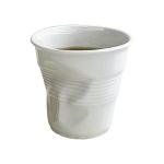 Creative Pleated Coffee Mug in Irregular Ceramic