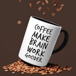 Funny Brain Boosting Coffee Mug for Gift