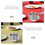 Stylish Stainless Steel Tea and Coffee Cups
