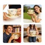 Vintage Floral Tea Cup and Saucer Set