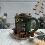 Vintage Irish Pub Mug - 3D Collectible Design
