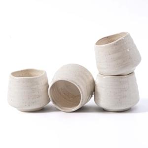 YumiPLUS 4-Piece Japanese Tea Cup Set