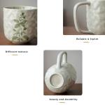 Microwave Safe Rustic Stoneware Coffee Mugs