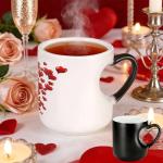 Heart-Shaped Color Changing Magic Mug 11oz