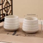 YumiPLUS 4-Piece Japanese Tea Cup Set