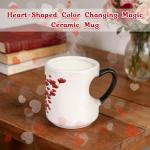 Heart-Shaped Color Changing Magic Mug 11oz