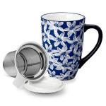 Vancasso Selene 18 oz Tea Mug with Infuser