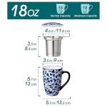 Vancasso Selene 18 oz Tea Mug with Infuser