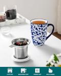 Vancasso Selene 18 oz Tea Mug with Infuser